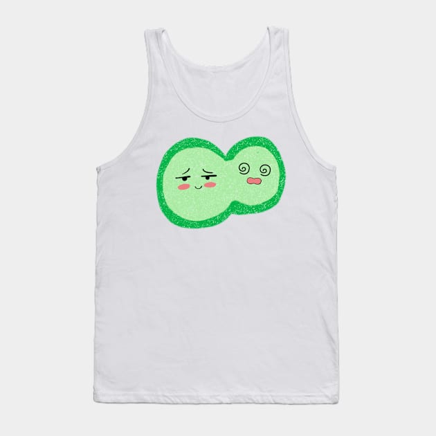 Cute Bacteria Microbes Tank Top by labstud